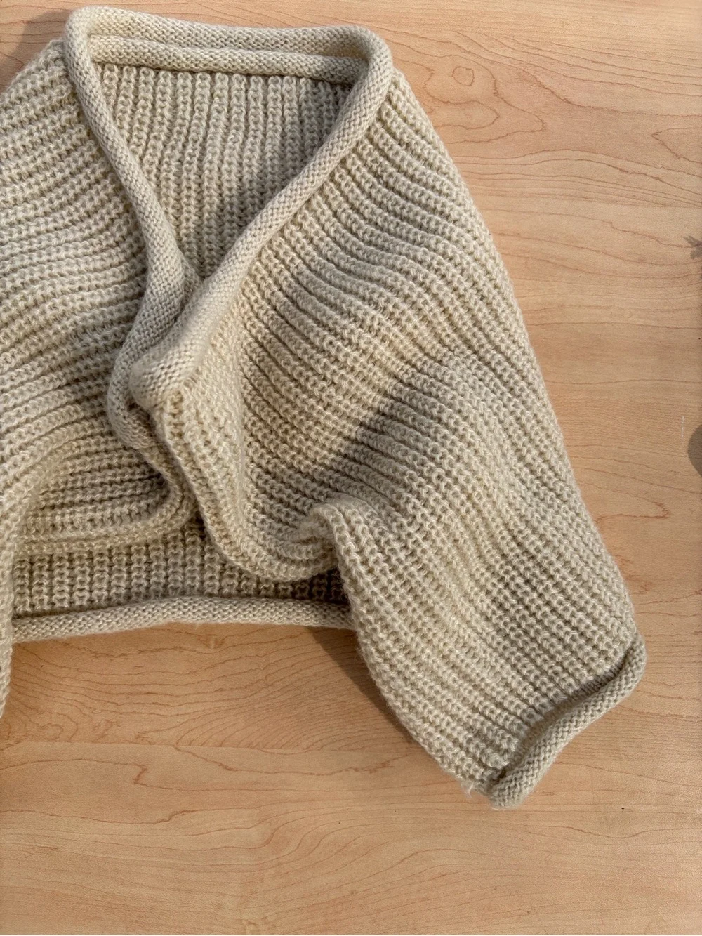 Unisex Large warm knitted long winter scarf